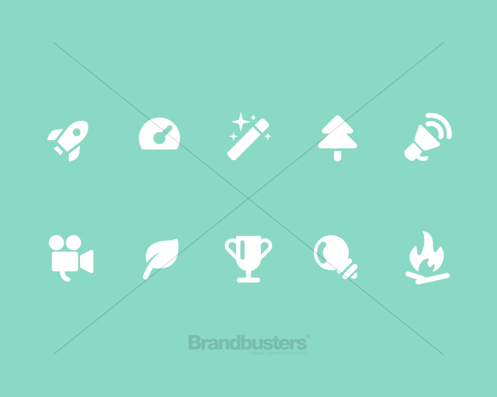 Brandbusters Icon Set Design Example 2